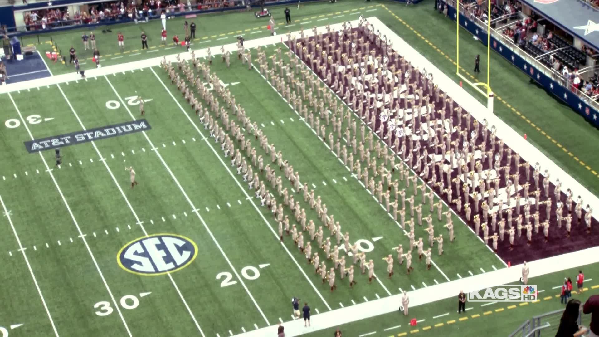 2014 TAMU vs Arkansas Halftime Drill