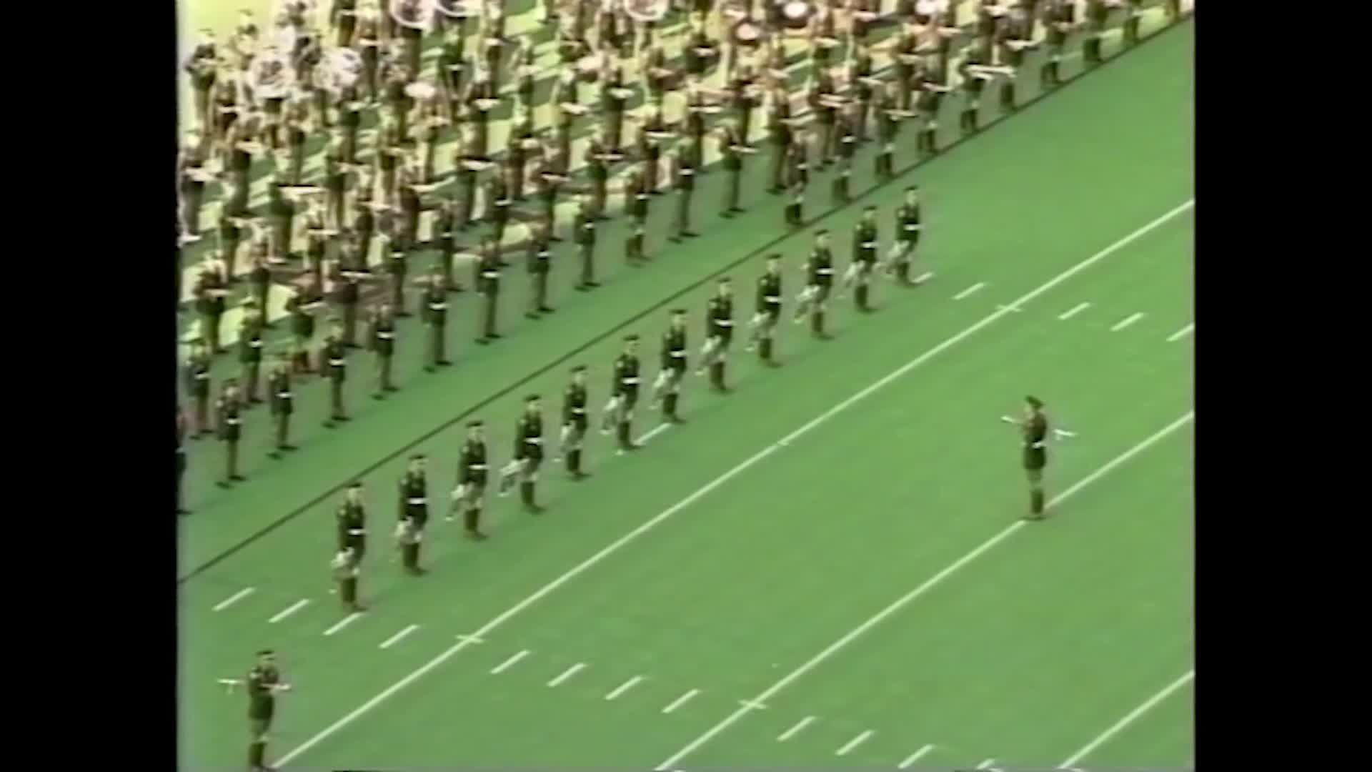 1992 TAMU vs Louisville Halftime Drill