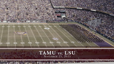 TAMU vs. LSU Halftime Drill 2023