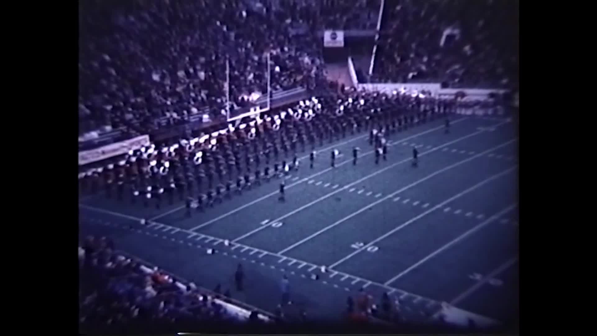 1976 TAMU vs Arkansas Halftime Drill