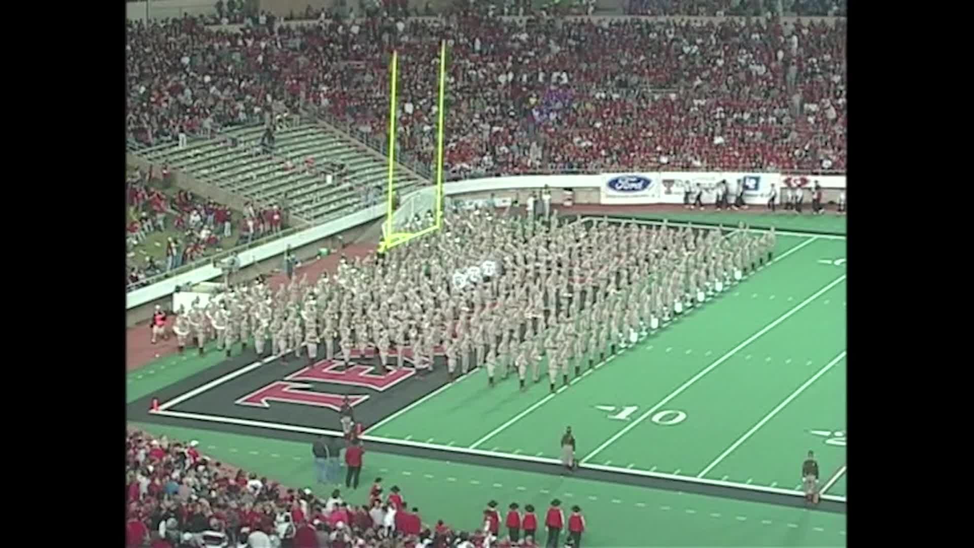 2005 TAMU vs Texas Tech Halftime Drill