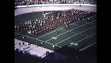 1976 TAMU vs TCU Halftime Drill