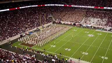 2017 TAMU vs Alabama Halftime Drill