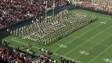 2011 TAMU vs Oklahoma State Halftime Drill