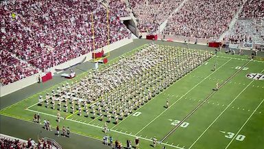 2015 TAMU vs Nevada Halftime Drill