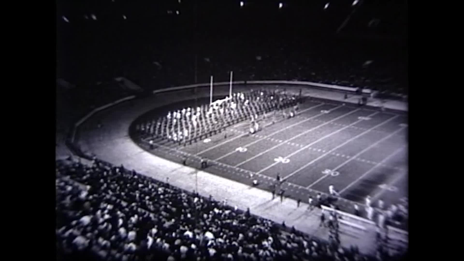 1973 TAMU vs Baylor Halftime Drill