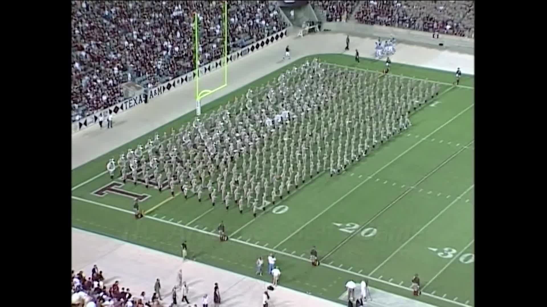 2003 TAMU vs Arkansas State Halftime Drill