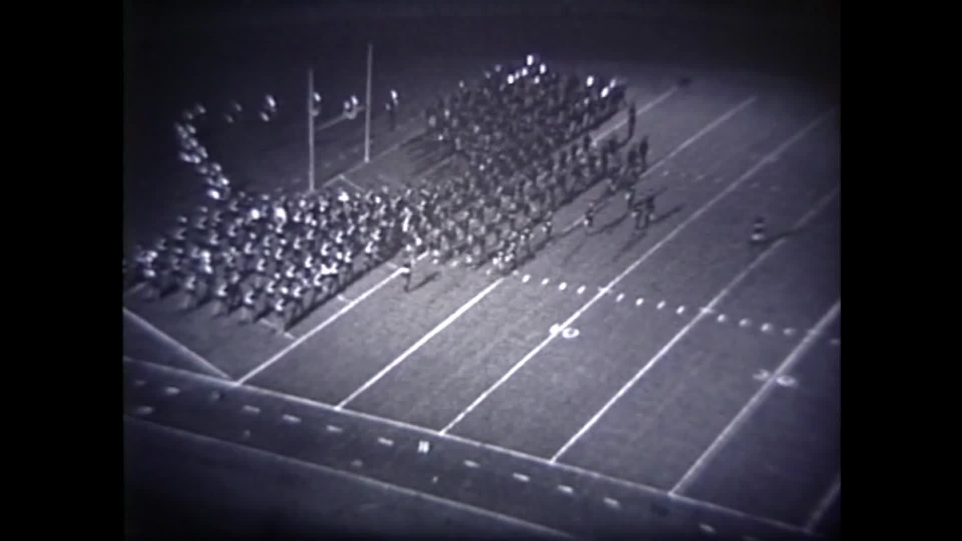 1958 TAMU vs Arkansas Halftime Drill