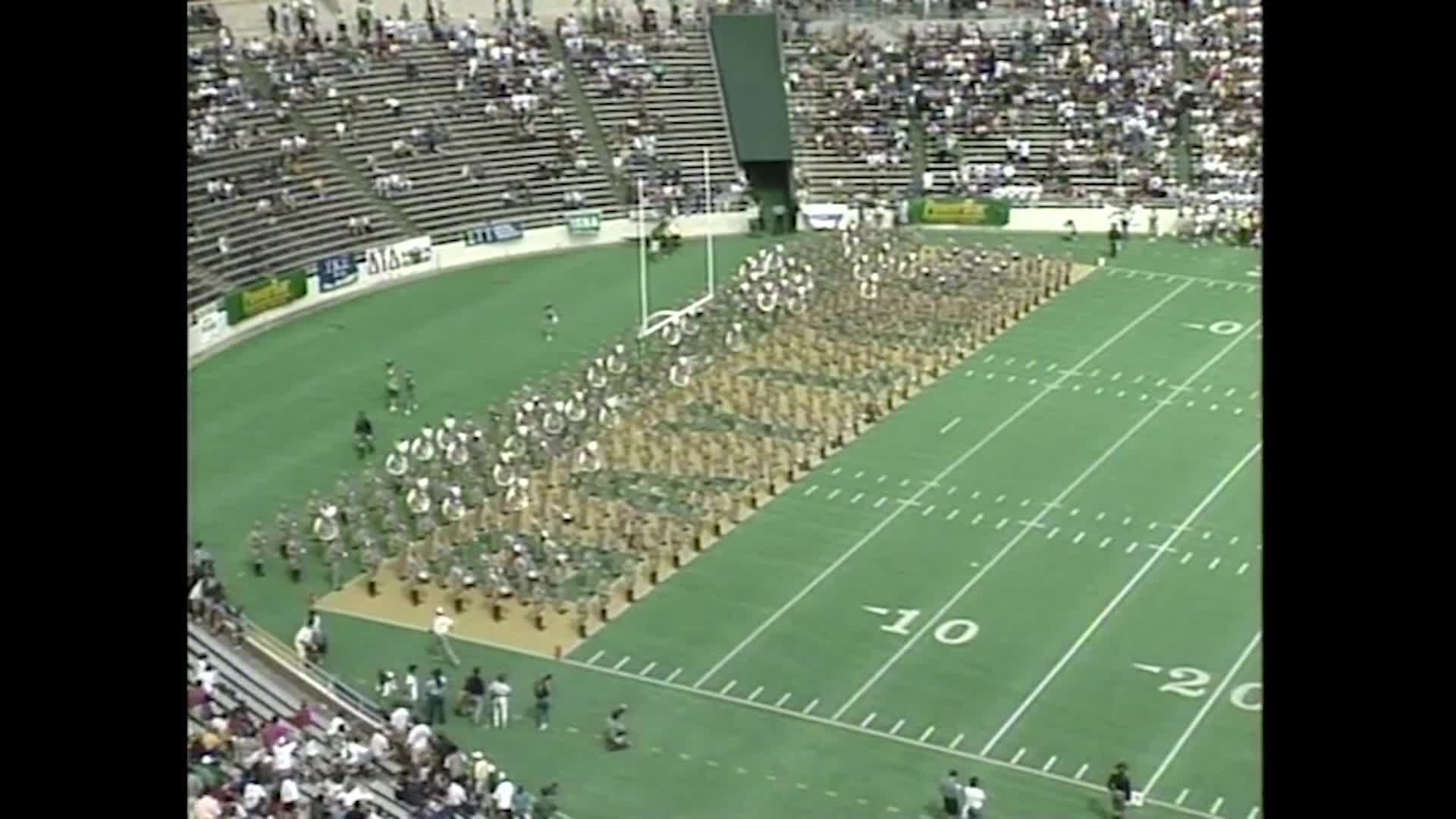 1993 TAMU vs Baylor Halftime Drill