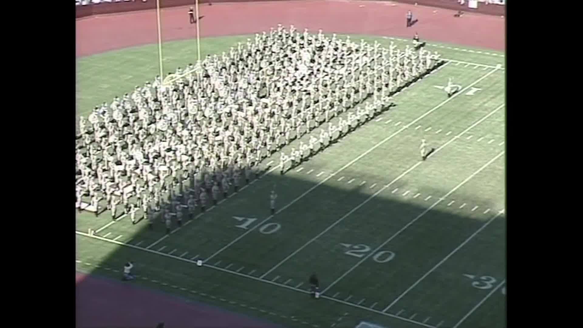 1997 TAMU vs Baylor Halftime Drill