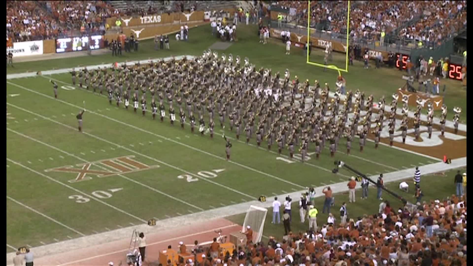 2008 TAMU vs Texas Halftime Drill