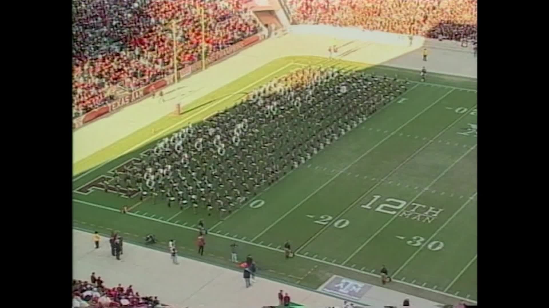 2006 TAMU vs Nebraska Halftime Drill