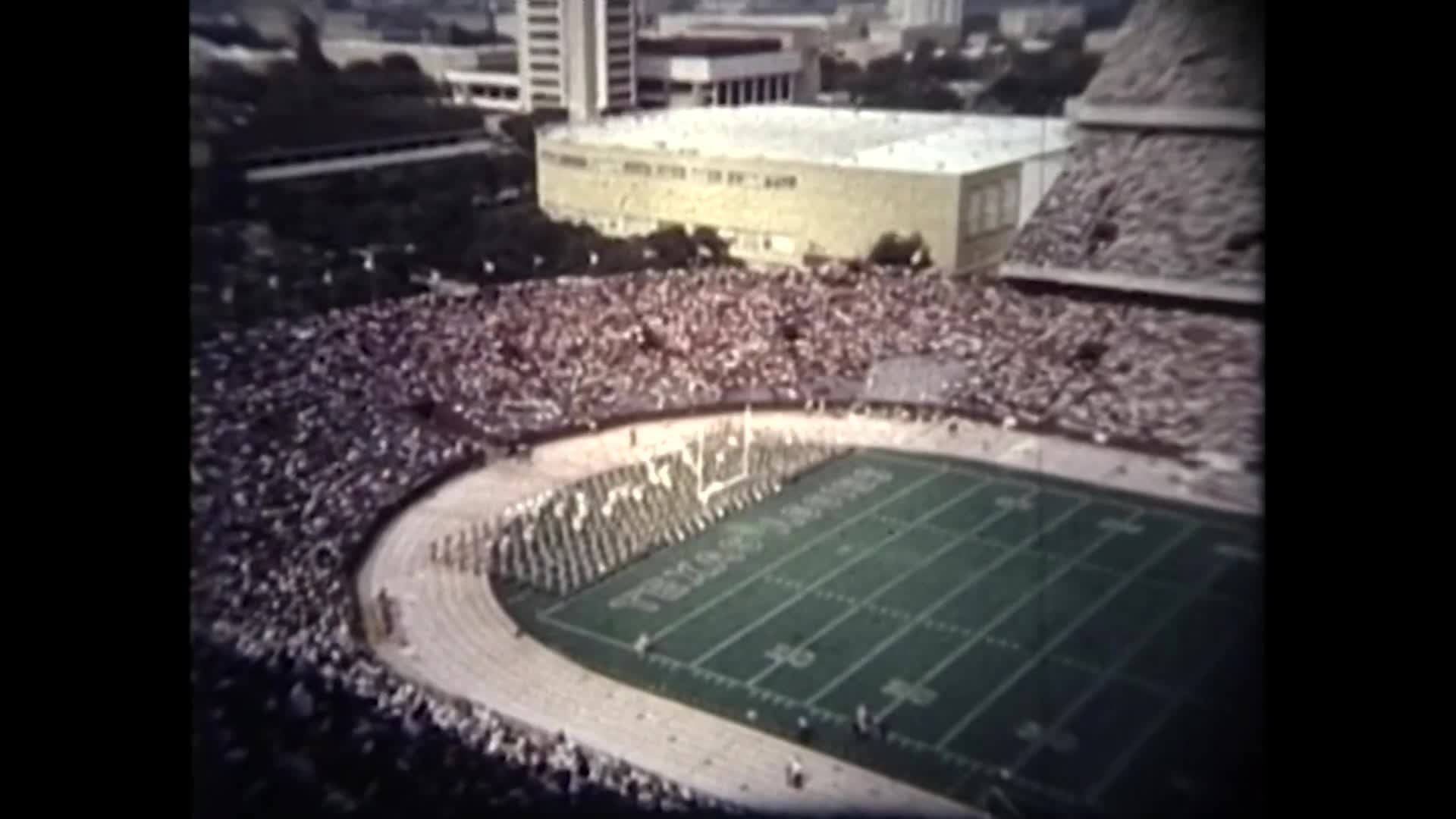 1981 TAMU vs Houston Halftime Drill