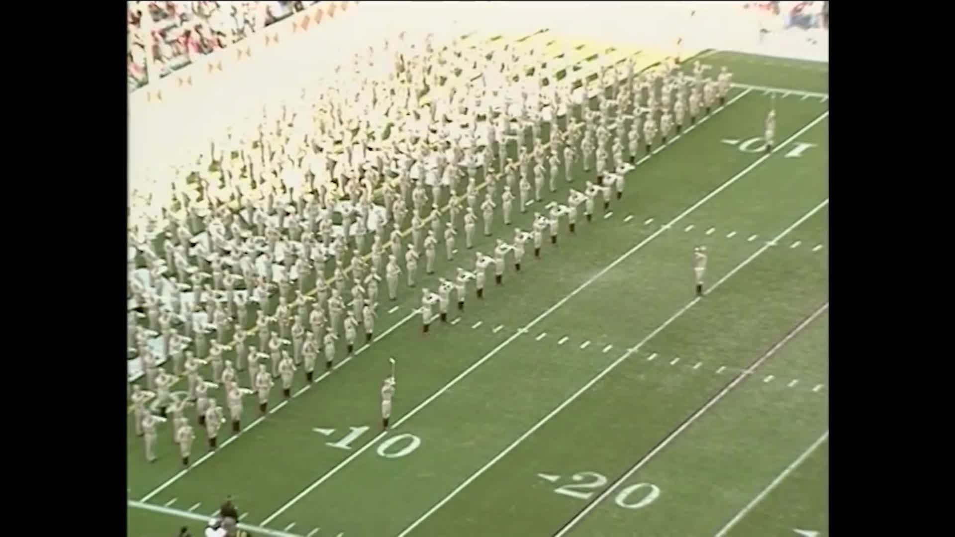 2002 TAMU vs Oklahoma Halftime Drill