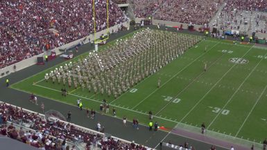 2017 TAMU vs Auburn Halftime Drill