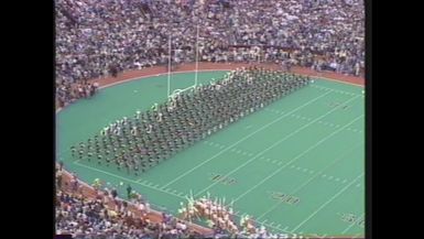 1989 TAMU vs Texas Halftime Drill