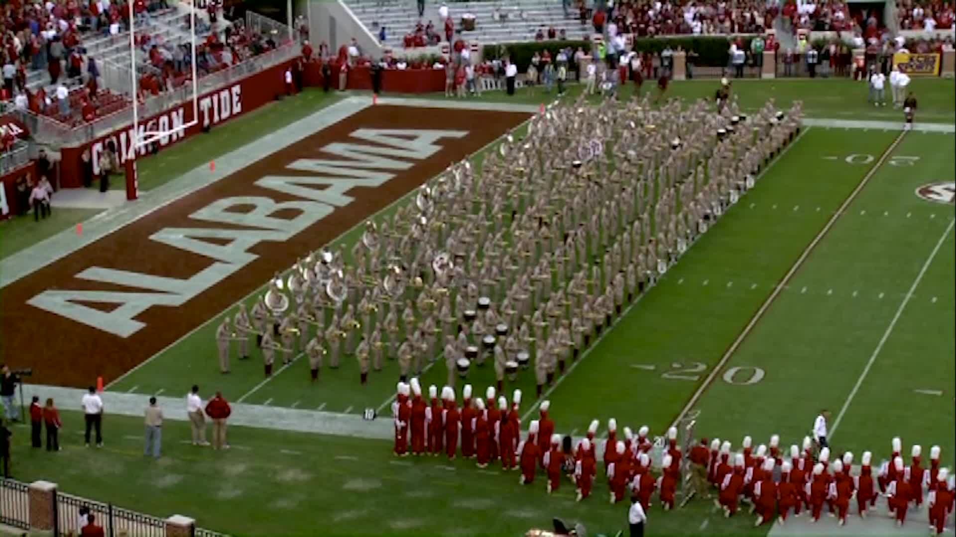 2012 TAMU vs Alabama Halftime Drill