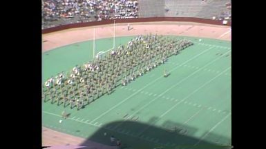 1986 TAMU vs Rice Halftime Drill