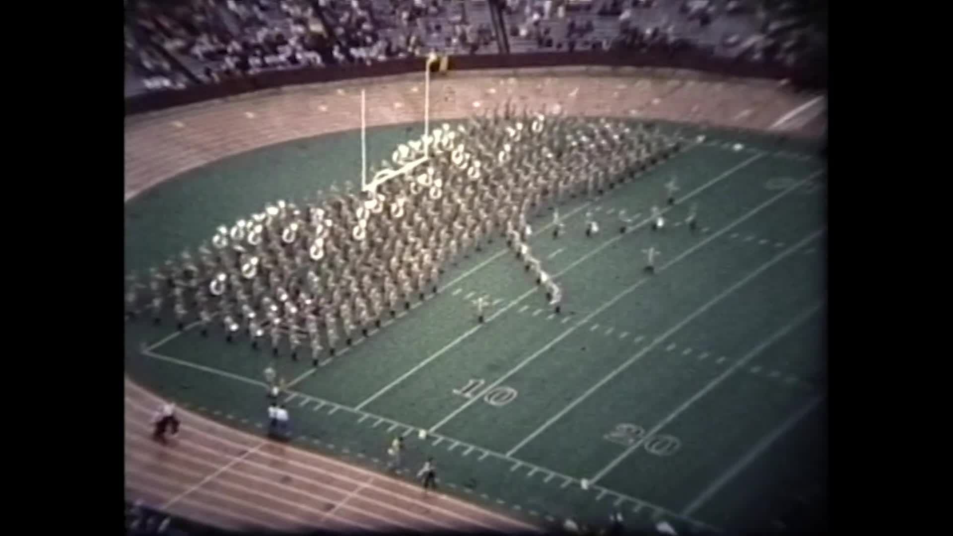 1981 TAMU vs SMU Halftime Drill