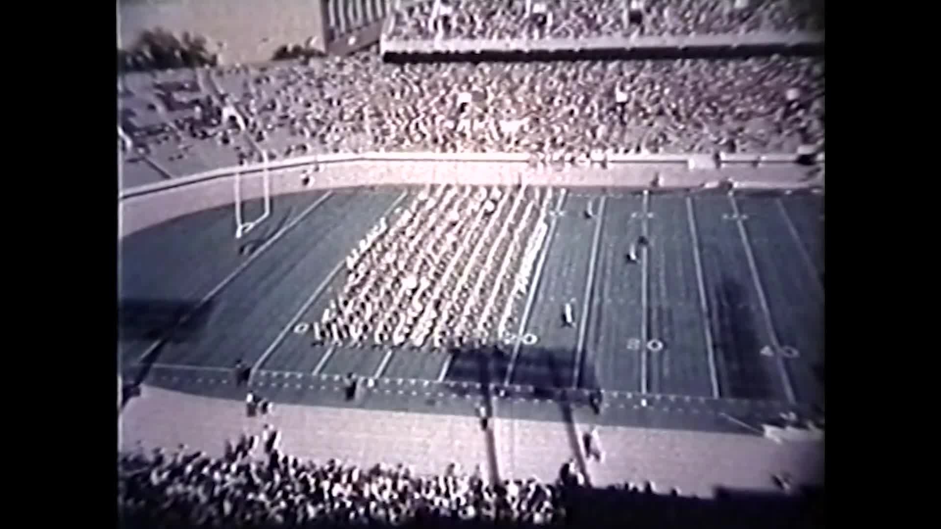 1972 TAMU vs Arkansas Halftime Drill