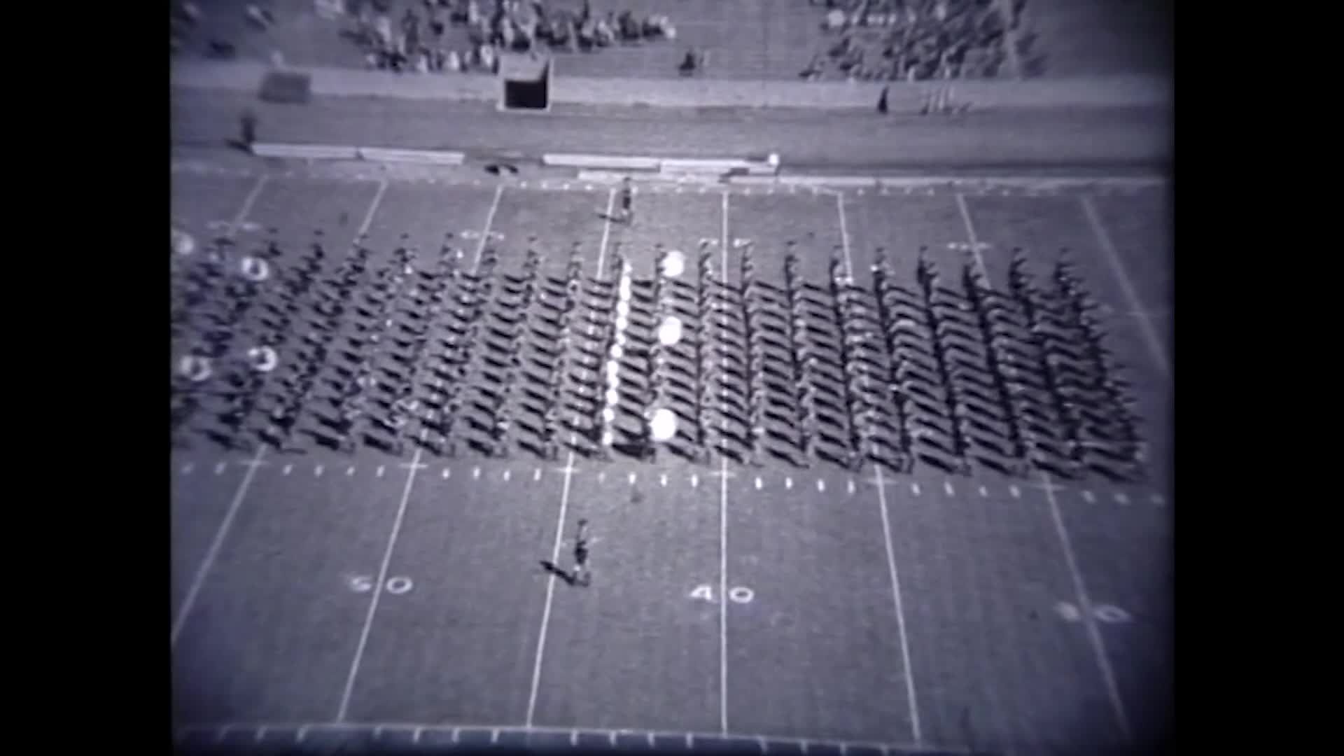 1959 TAMU vs SMU Halftime Drill