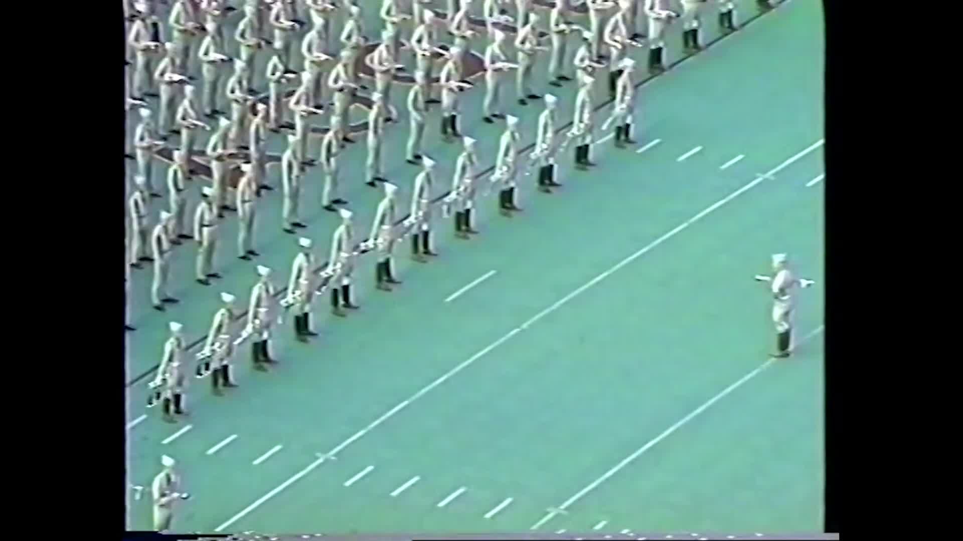 1990 TAMU vs Texas Tech Halftime Drill