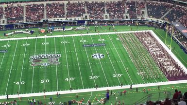 2017 TAMU vs Arkansas Halftime Drill