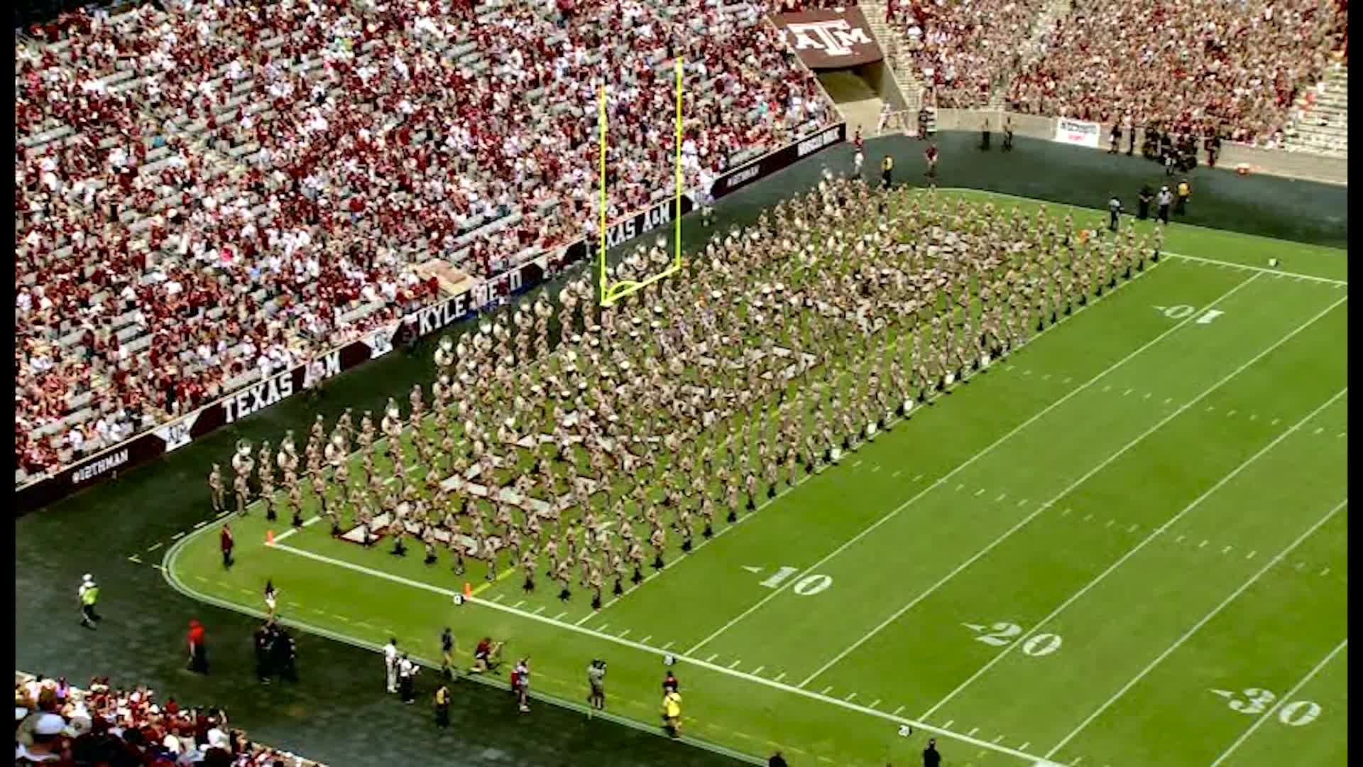 2013 TAMU vs Rice Halftime Drill