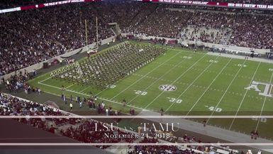 2018 LSU vs TAMU Halftime Drill