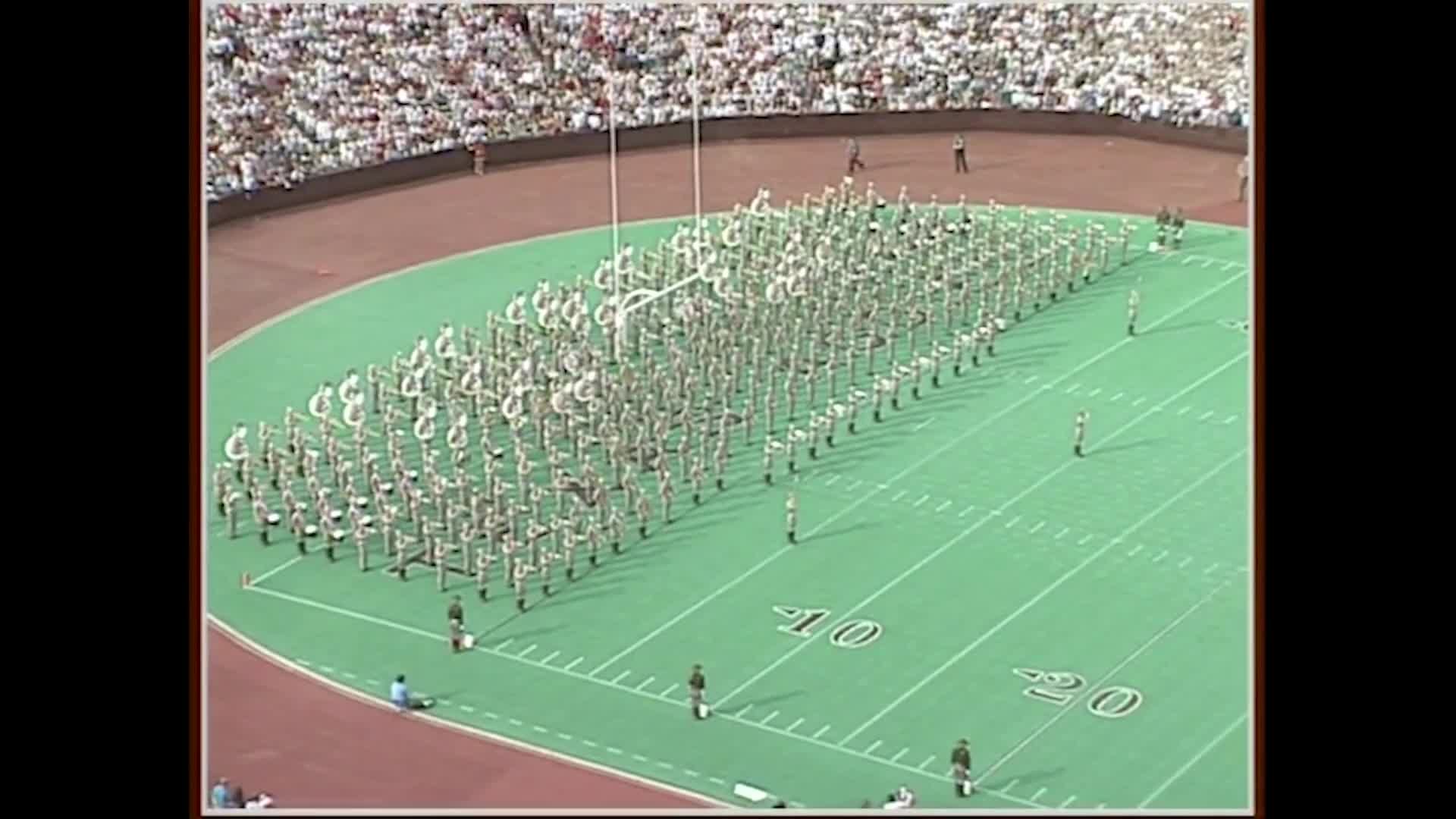 1994 TAMU vs Oklahoma Halftime Drill