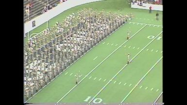 1987 TAMU vs Rice Halftime Drill