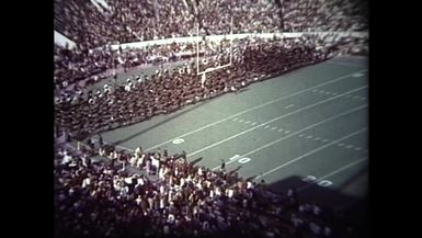 1977 TAMU vs Texas Halftime Drill