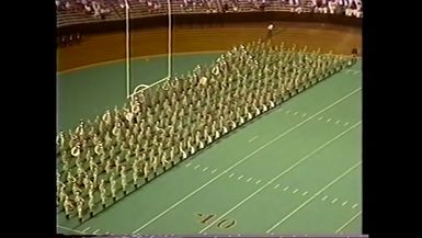 1990 TAMU vs Southwestern LA Halftime Drill