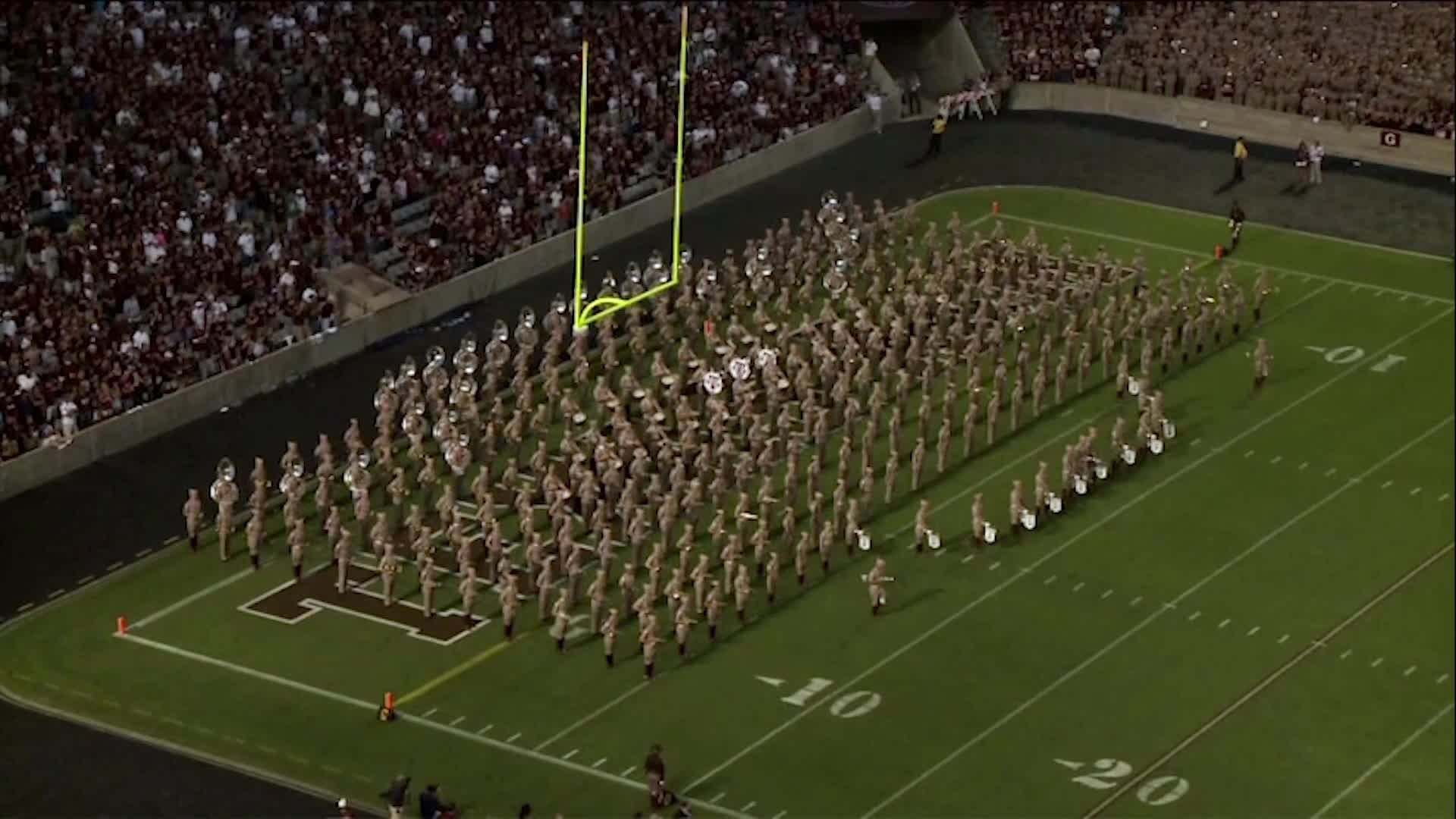 2010 TAMU vs SFA Halftime Drill