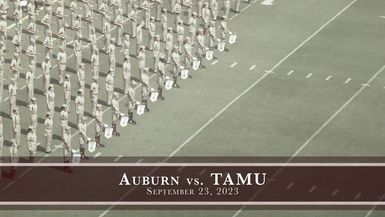 TAMU vs Auburn Halftime Drill 2023