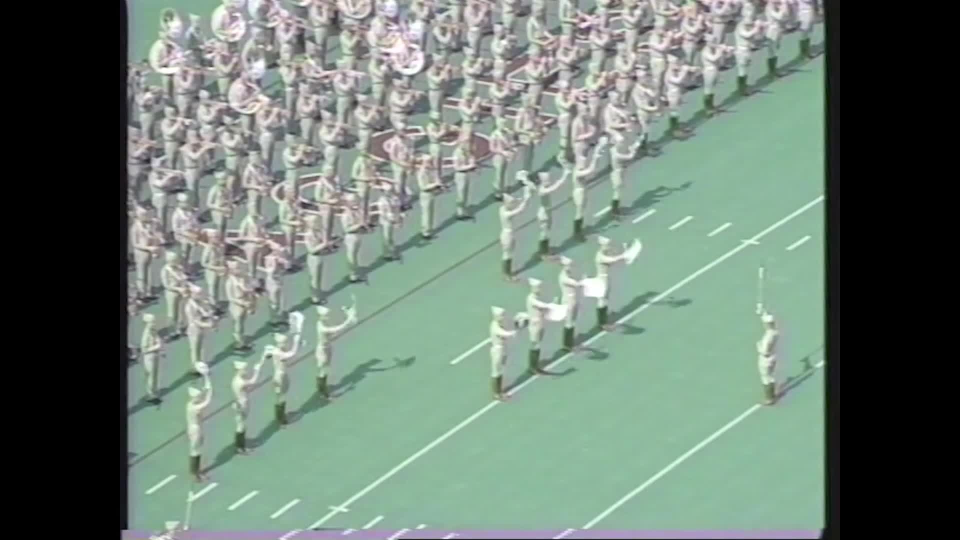 1989 TAMU vs Houston Halftime Drill