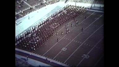 1977 TAMU vs TCU Halftime Drill