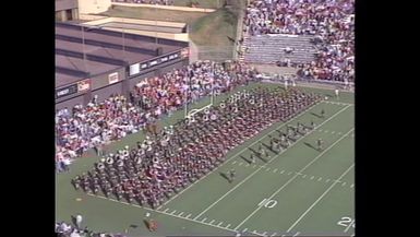 1988 TAMU vs Arkansas Halftime Drill 