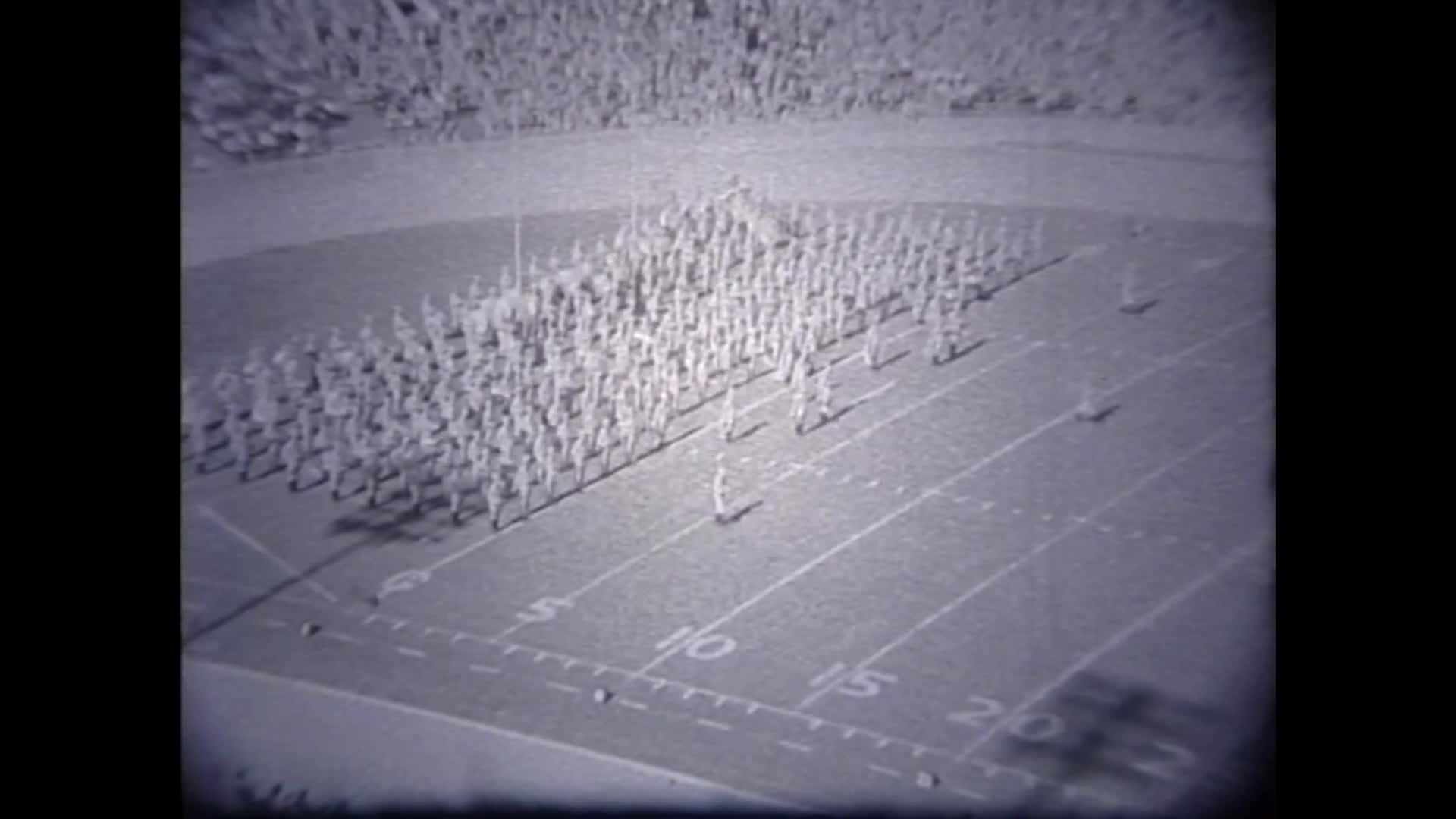 1965 TAMU vs Baylor Halftime Drill