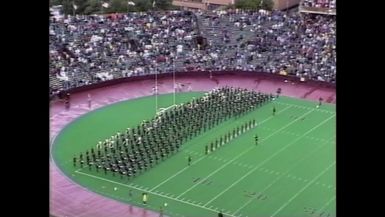 1992 TAMU vs TCU Halftime Drill