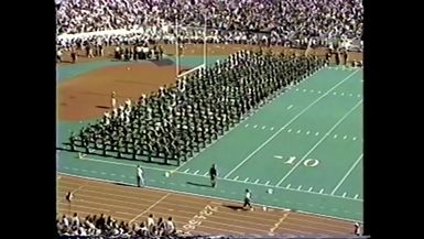 1990 TAMU vs Texas Halftime Drill