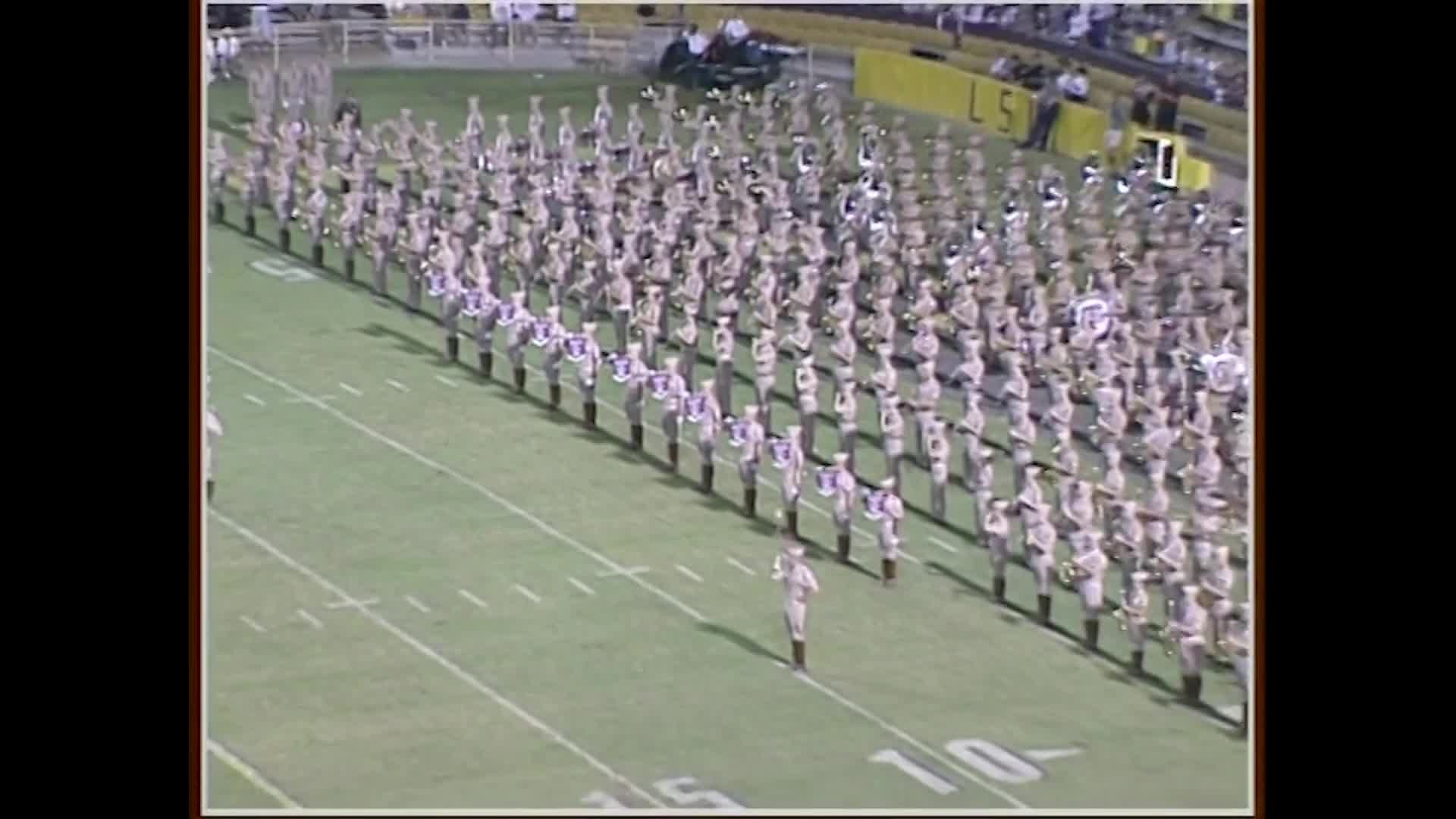 1994 TAMU vs LSU Halftime Drill