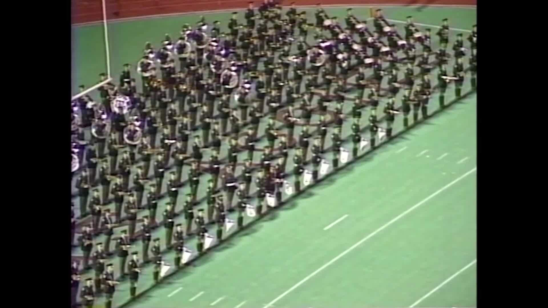 1991 TAMU vs Texas Halftime Drill