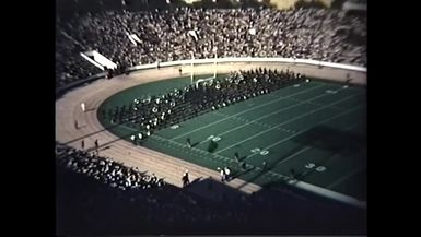 1975 TAMU vs SMU Halftime Drill