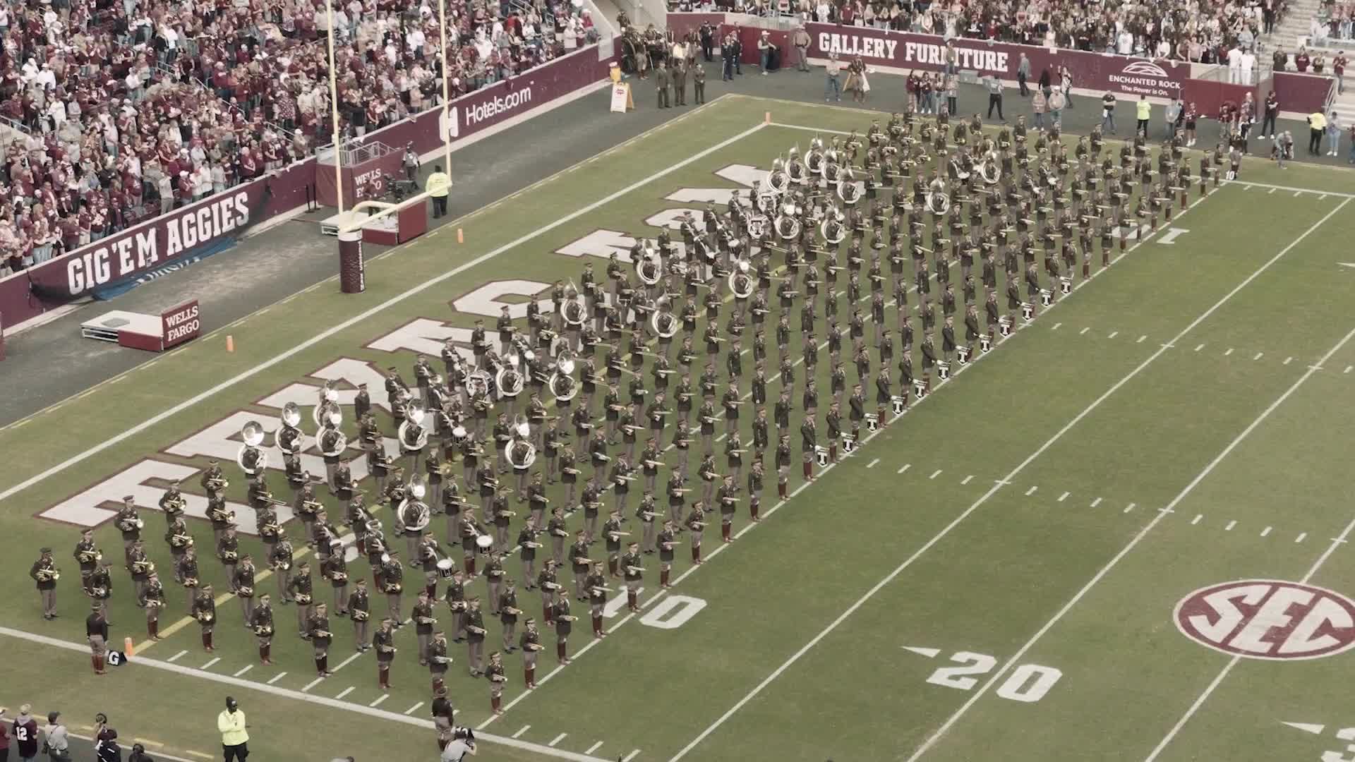 Prairie View A&M vs TAMU Halftime Drill '21