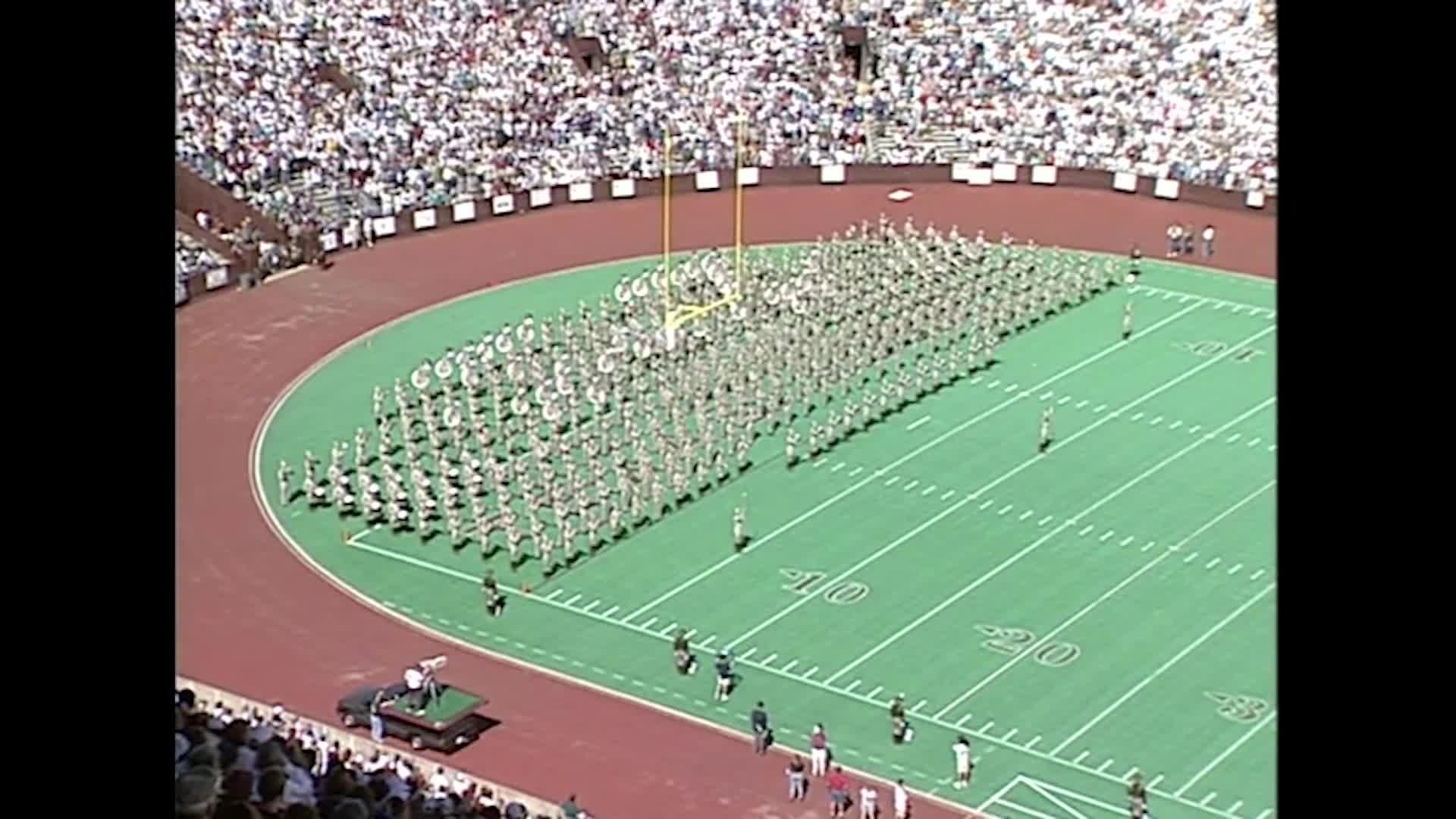 1995 TAMU vs SMU Halftime Drill