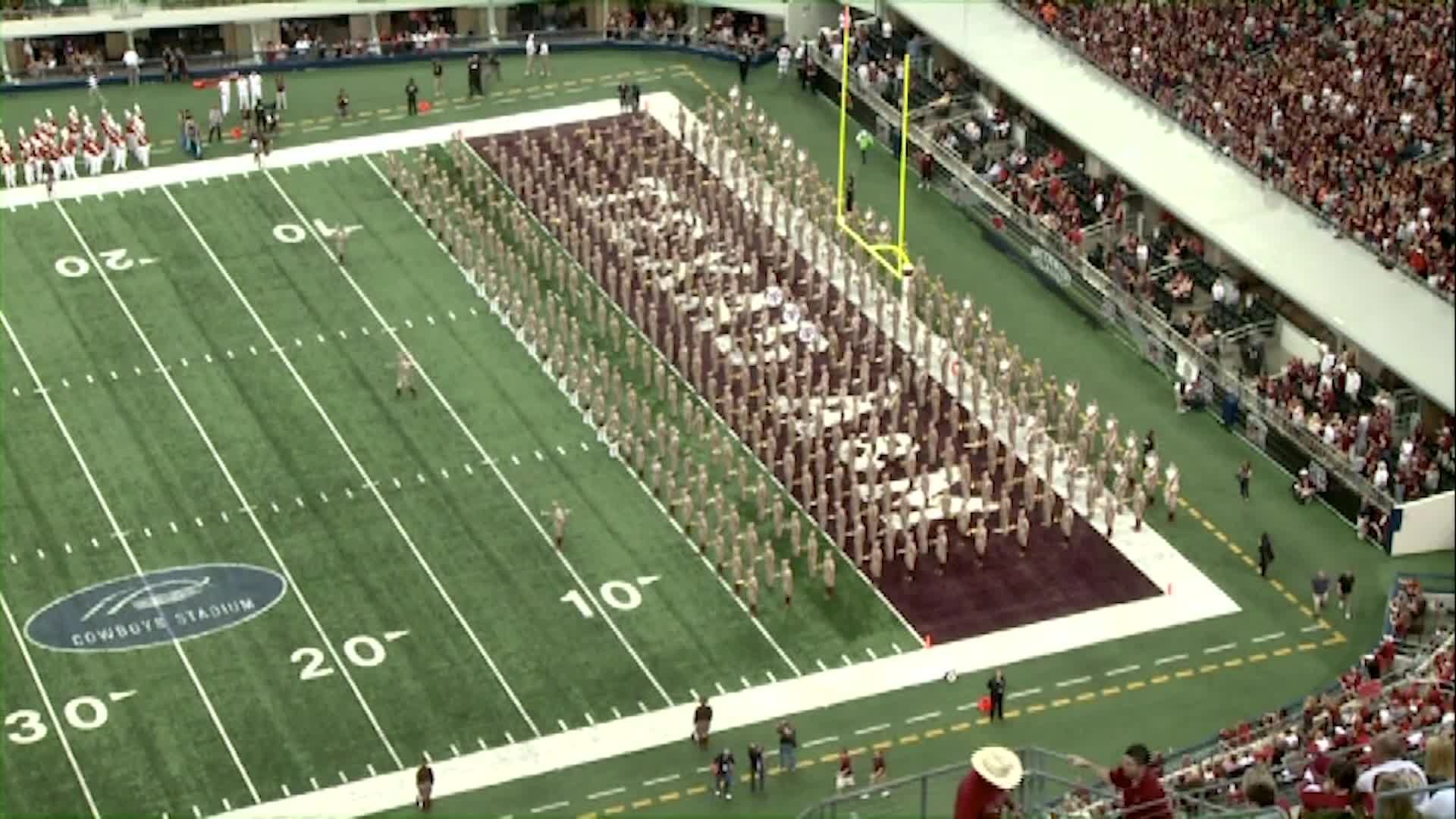 2011 TAMU vs Arkansas Halftime Drill