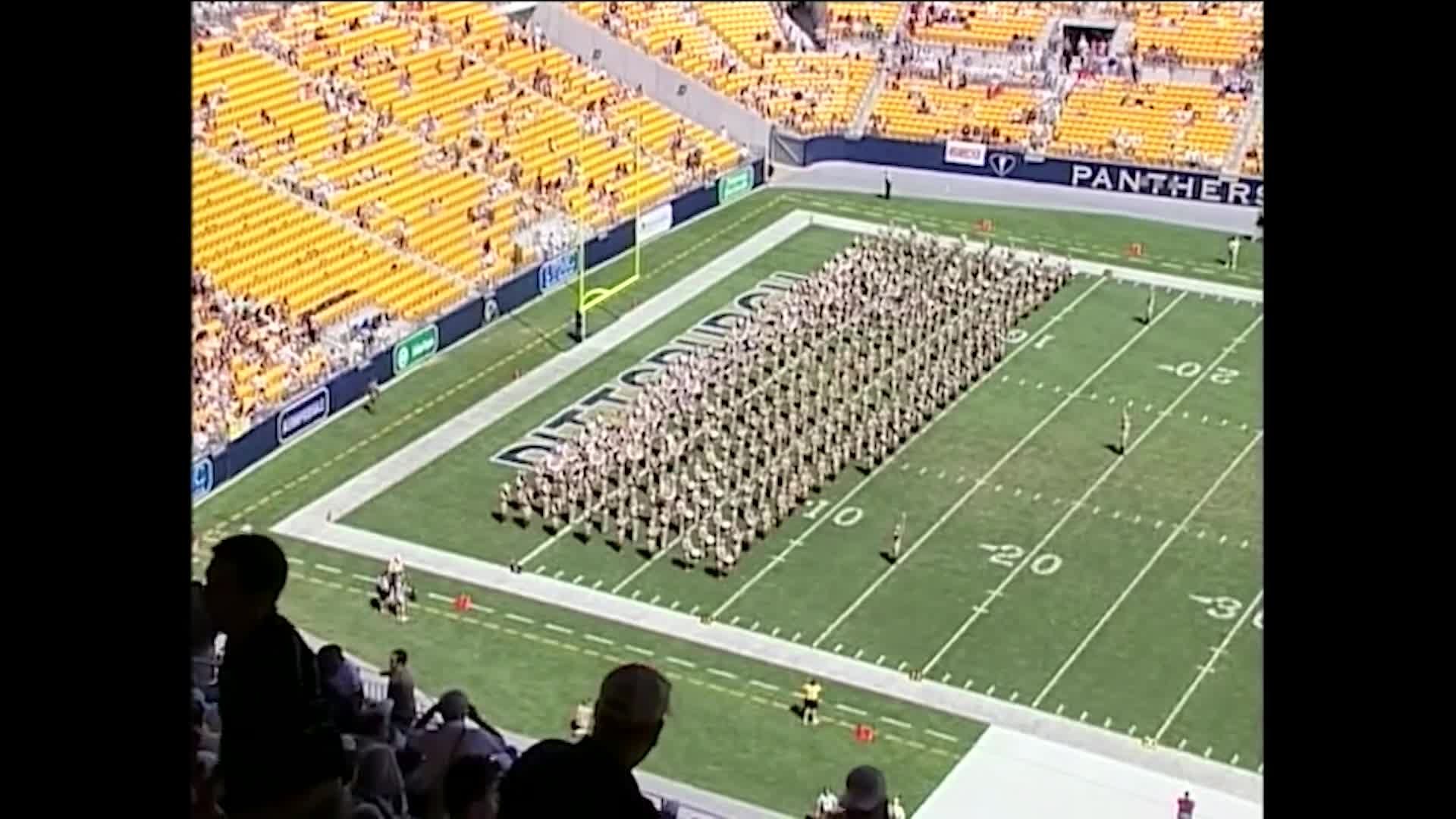 2002 TAMU vs Pitt Halftime Drill