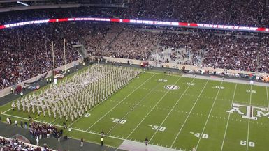 2016 TAMU vs Ole Miss Halftime Drill