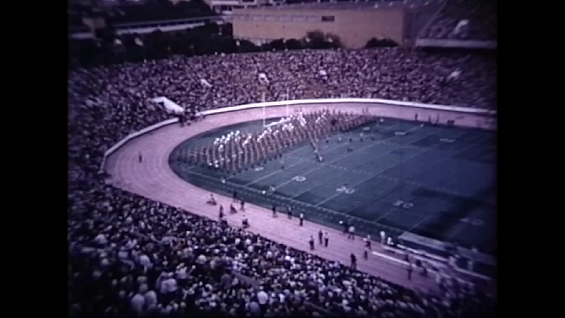 1974 TAMU vs Arkansas Halftime Drill